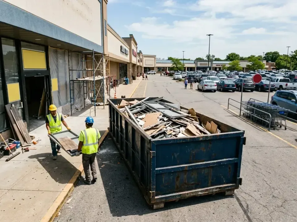retail-store-renovation-debris-003 — frequently asked questions, Roll-off Dumpster Rentals in Lytle, TX